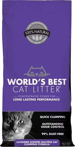 Product Cover World's Best Cat Litter, Scented Clumping Litter Formula for Multiple Cats, 28-Pounds