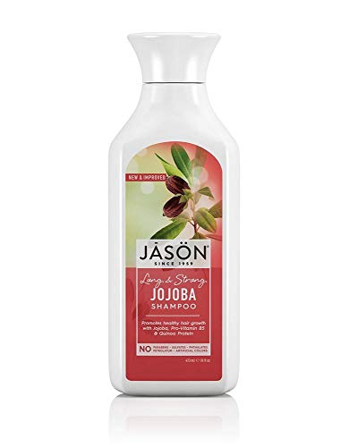 Product Cover Jason Pure Natural Shampoo Long and Strong Jojoba - 16 fl oz, Set of 2