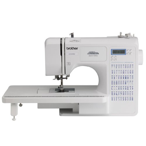 Product Cover Brother Project Runway CE7070PRW 70-Stitch Computerized Sewing Machine with Wide Table