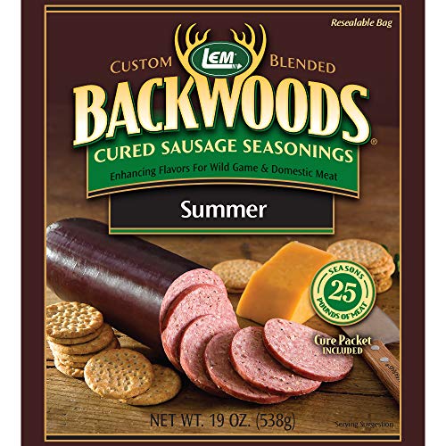 Product Cover LEM Backwoods Cured Sausage Seasoning with Cure Packet, Summer Sausage