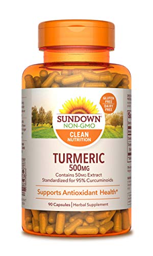Product Cover Sundown Turmeric Curcumin 500 mg, 90 Capsules