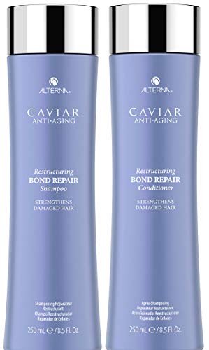 Product Cover CAVIAR Anti-Aging Restructuring Bond Repair Shampoo and Conditioner Set, 8.5-Ounce