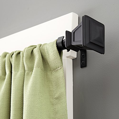 Product Cover Kenney KN75796V1 Seville Standard Decorative Window Curtain Rod, 48-86