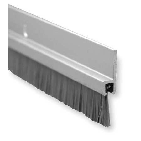 Product Cover Pemko Aluminum and Nylon Door Bristle Weatherstrip, Clear Anodized, 1/4