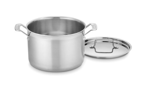 Product Cover Cuisinart MCP66-24N MultiClad Pro Stainless 8-Quart Stockpot with Cover