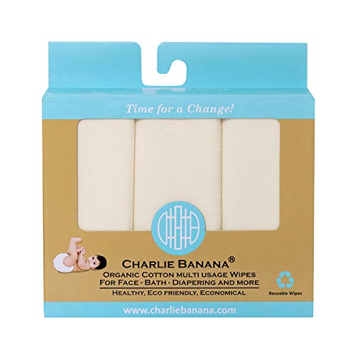 Product Cover Charlie Banana 10 Reusable Organic Cotton Wipes