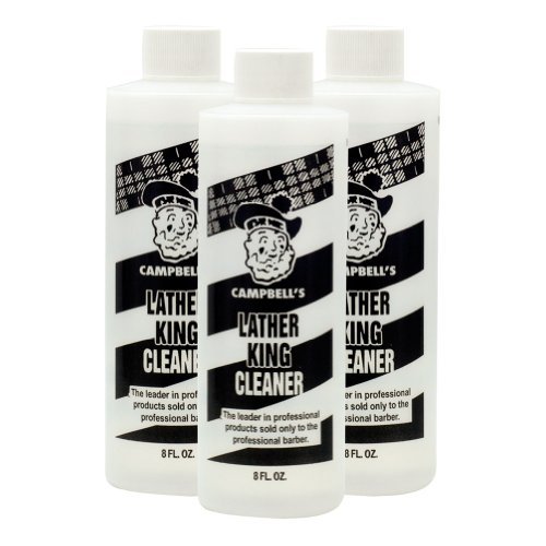 Product Cover Campbells Original LatherKing Machine 3 CLEANER SOLUTIONS Barber Shop Latherizer