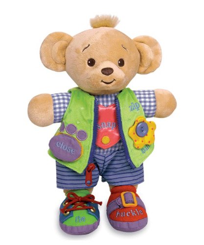Product Cover Genius Baby Toys Learn to Dress Doll Bearemy Bear - 12