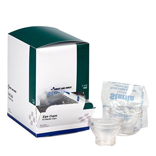 Product Cover First Aid Only Sterile Eye Cups, 10 Per Box
