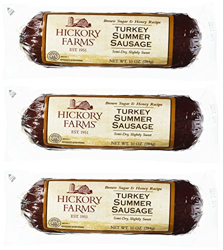 Product Cover Hickory Farms Turkey Summer Sausage 10 Ounces (Pack of 3)