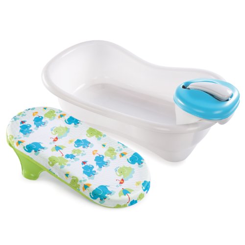 Product Cover Summer Newborn to Toddler Bath Center and Shower, Blue