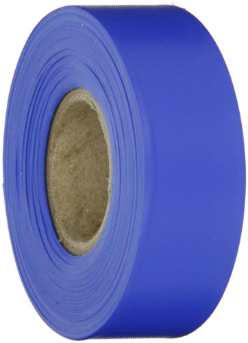 Product Cover Brady Blue Flagging Tape for Boundaries and Hazardous Areas - Non-Adhesive Tape, 1.188