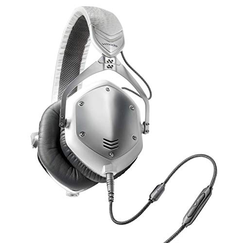 Product Cover V-MODA Crossfade M-100 Over-Ear Noise-Isolating Metal Headphone (White Silver)