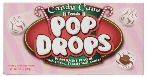 Product Cover Tootsie Candy Cane Pop Drops 3.5 oz Box (Pack of 4)
