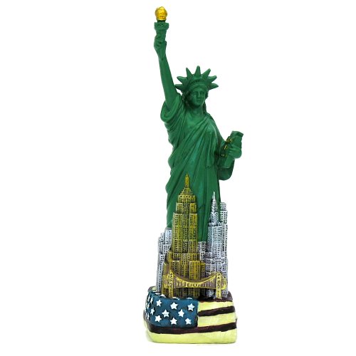 Product Cover 6 Inch Statue of Liberty Replica NYC Skyline American Flag Special Edition Statues