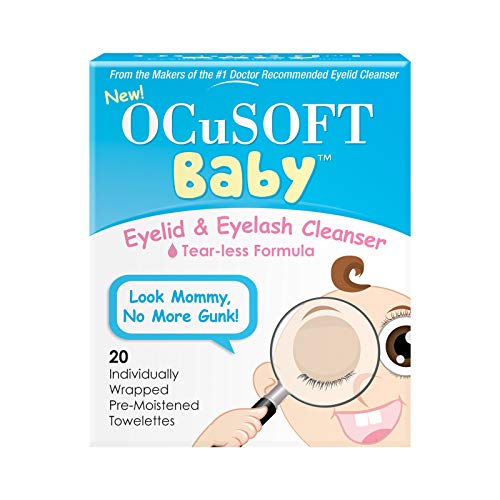 Product Cover OCuSOFT Baby Eyelid and Eyelash Cleanser, Pre-Moistened Towelette, 20 Count