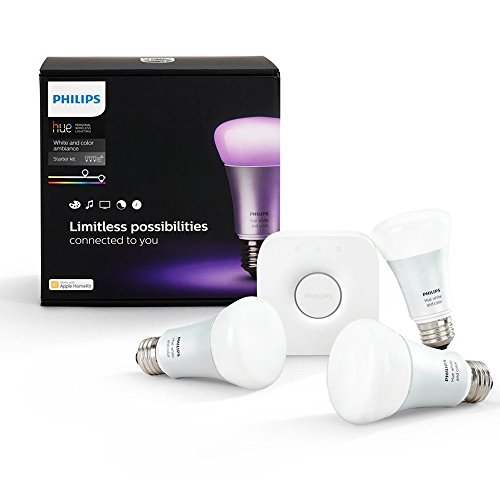 Product Cover Philips 426353 Hue White and Color Personal Wireless Lighting, Starter Pack, Retail Packing, 1st Gen