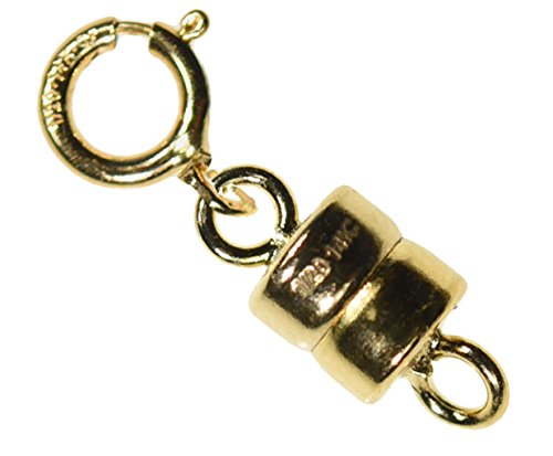 Product Cover uGems Magnetic Clasp 4.5mm Gold Filled Converter Helper for Necklaces Closed Loops Strong Small (Qty=1)