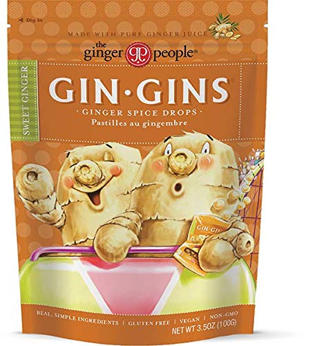 Product Cover The Ginger People Gin Gins Ginger Spice Drops, 3.5 Ounce