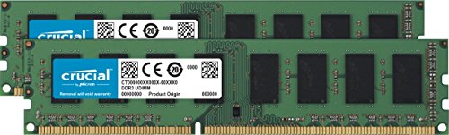 Product Cover Crucial 8GB Kit (4GBx2) DDR3L 1600 MT/s (PC3L-12800)  Unbuffered UDIMM  High Density Memory CT2K51264BD160BJ