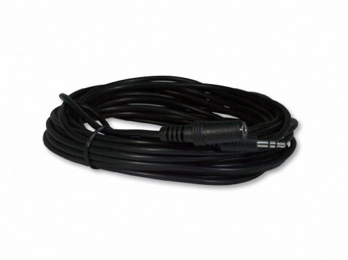 Product Cover YCS Basics 25 Foot 3.5mm Stereo Headphone/AUX Extension Cable Male/Female
