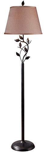 Product Cover Kenroy Home 32240ORB Ashlen Floor Lamp, 59 Inch Height, 15 Inch Diameter, Oil Rubbed Bronze Finish