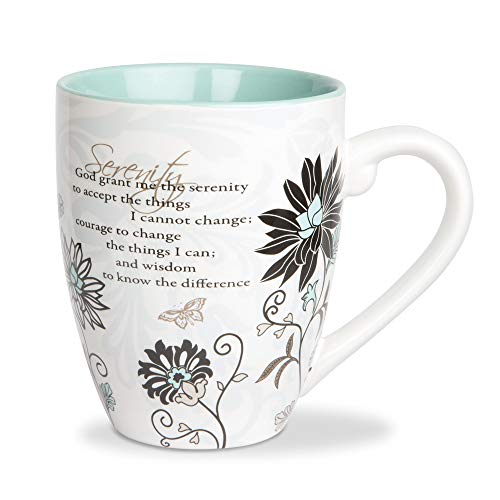 Product Cover Pavilion Gift 66311 Mark My Words 4-3/4-Inch Serenity Mug, 20-Ounce