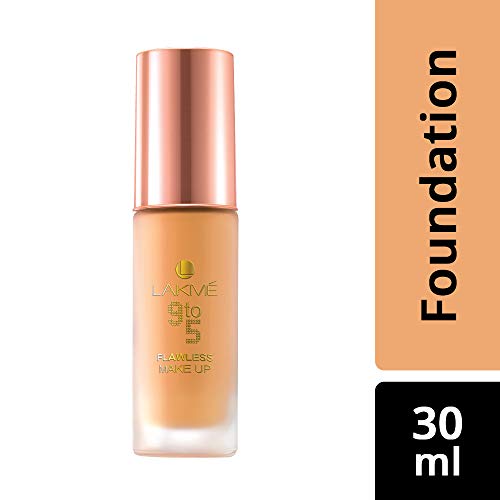 Product Cover Lakme 9 to 5 Flawless Makeup Foundation, Shell, 30 ml