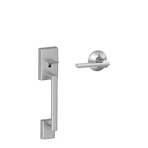 Product Cover Schlage FE285 CEN 626 LAT Century Handleset, Lower Half with Latitude Lever, Satin Chrome