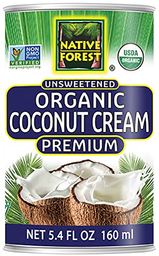 Product Cover Native Forest Organic Premium Coconut Cream Unsweetened, 5.4 Ounce Cans (Pack of 12)