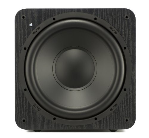 Product Cover SVS SB-1000 Subwoofer (Black Ash) - 12-inch Driver, 300-Watts RMS, Sealed Cabinet