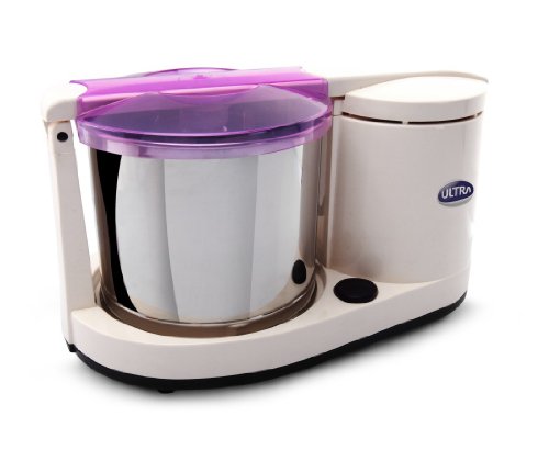 Product Cover Ultra Dura+ Table Top 1.25L Wet Grinder with Atta Kneader, 110-volt