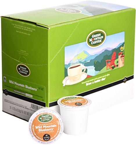 Product Cover Green Mountain Coffee Roasters Wild Mountain Blueberry Coffee K-Cups, 24 Count Box
