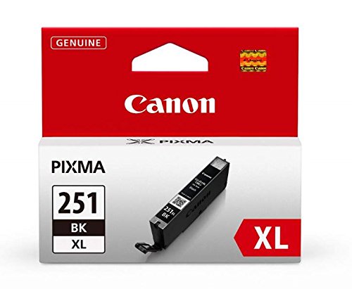 Product Cover Canon CLI-251XL Black Ink Tank Compatible to MG6320 , IP7220 & MG5420, MX922, MG5520, MG6420, MG7120, iX6820, iP8720, MG7520, MG6620, MG5620
