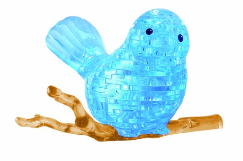 Product Cover Bepuzzled Original 3D Crystal Puzzle - Bird - Fun yet challenging brain teaser that will test your skills and imagination, For Ages 12+