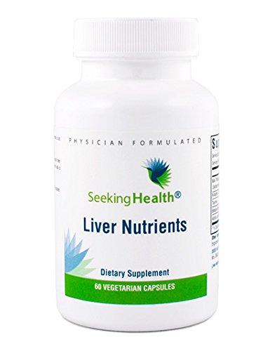 Product Cover Seeking Health | Liver Nutrients | 60 Vegetarian Capsules | Milk Thistle, NAC & TMG Supplement | Liver Detox Cleanse
