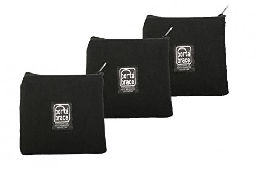 Product Cover PortaBrace PB-B63 Padded Accessory Pouch, Set of 3, 6
