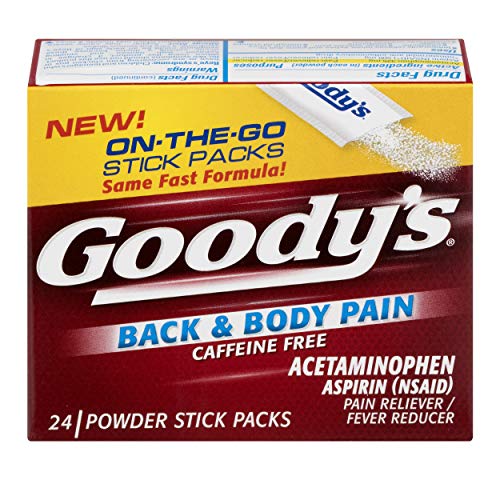 Product Cover Goody's Back & Body Pain Relief Powders | Caffeine Free | 24 Count