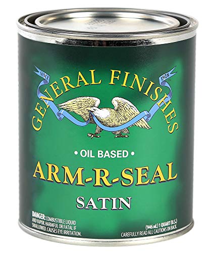Product Cover General Finishes Arm-R-Seal Oil Based Topcoat, 1 Quart, Satin