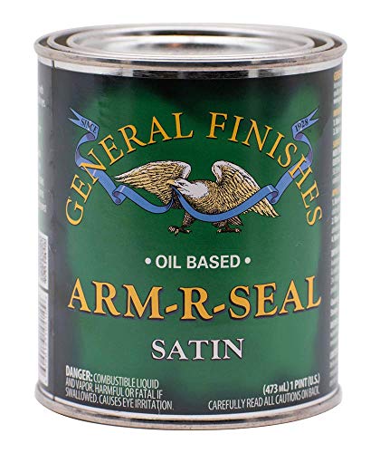 Product Cover General Finishes Arm-R-Seal Oil Based Topcoat, 1 Pint, Satin