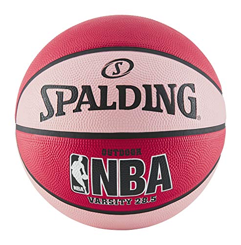 Product Cover Spalding NBA Varsity Outdoor Rubber Basketball - Red/Pink - Size 6