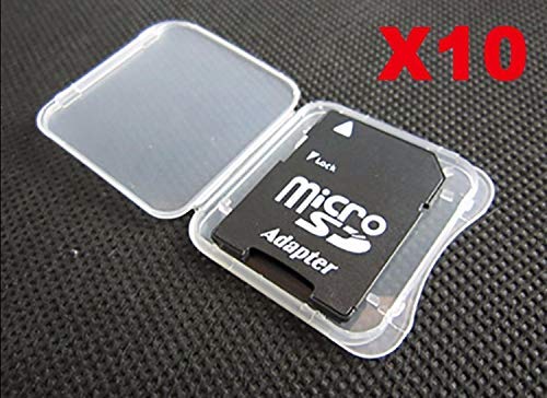 Product Cover MemoryPack SD MMC/SDHC PRO Duo Memory Card Plastic Storage Jewel Case (10 Pieces)