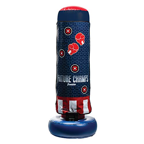 Product Cover Franklin Sports Inflatable Electronic Boxing Bag - Future Champs - 60 x 22 x 22 inches