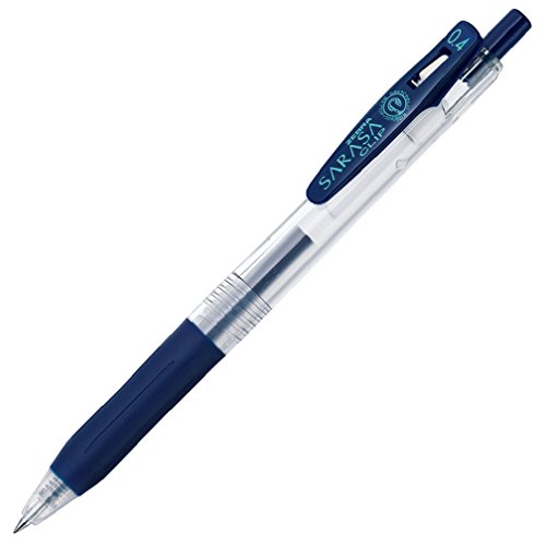 Product Cover 10pcs Zebra Sarasa JJS15 0.4mm Gel Ink Pen (Box Set) - Blue Black