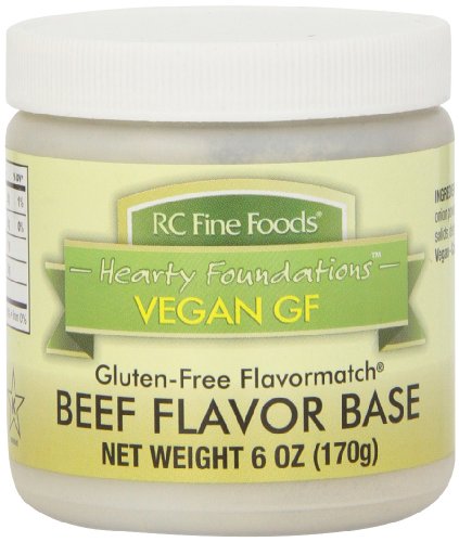 Product Cover RC Fine Foods Healthy Foundations Vegan Gluten-Free Base, Beef, 6 Ounce