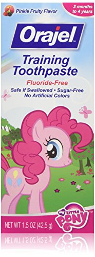 Product Cover Orajel Toddler My Little Pony Training Toothpaste 1.5 oz. (Pack of 3)