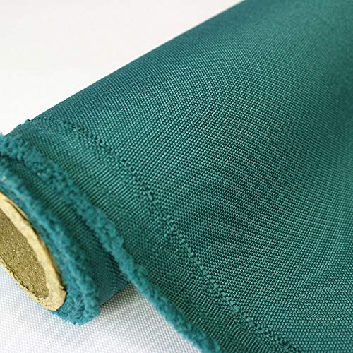 Product Cover Waterproof Canvas Fabric Outdoor 600 Denier Indoor/Outdoor Fabric by The Yard PU Backing W/R, UV, 2times Good PU Color,Teal