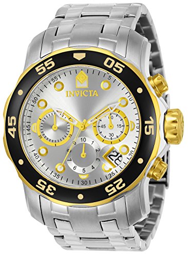 Product Cover Invicta Men's 80040 Pro Diver Stainless Steel Watch with Link Bracelet