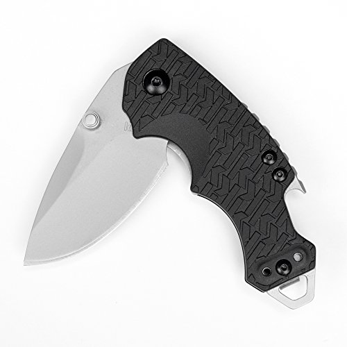 Product Cover Kershaw Shuffle Multifunction Pocket Knife (8700) with 2.4 In. Stainless Steel Blade with Bead-Blasted Finish and Black K-Texture Handle, Features Flathead Screwdriver and Bottle Opener, 2.8 oz.