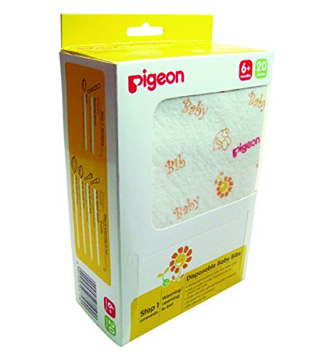 Product Cover Pigeon Disposable Bibs 20 pieces (6months)